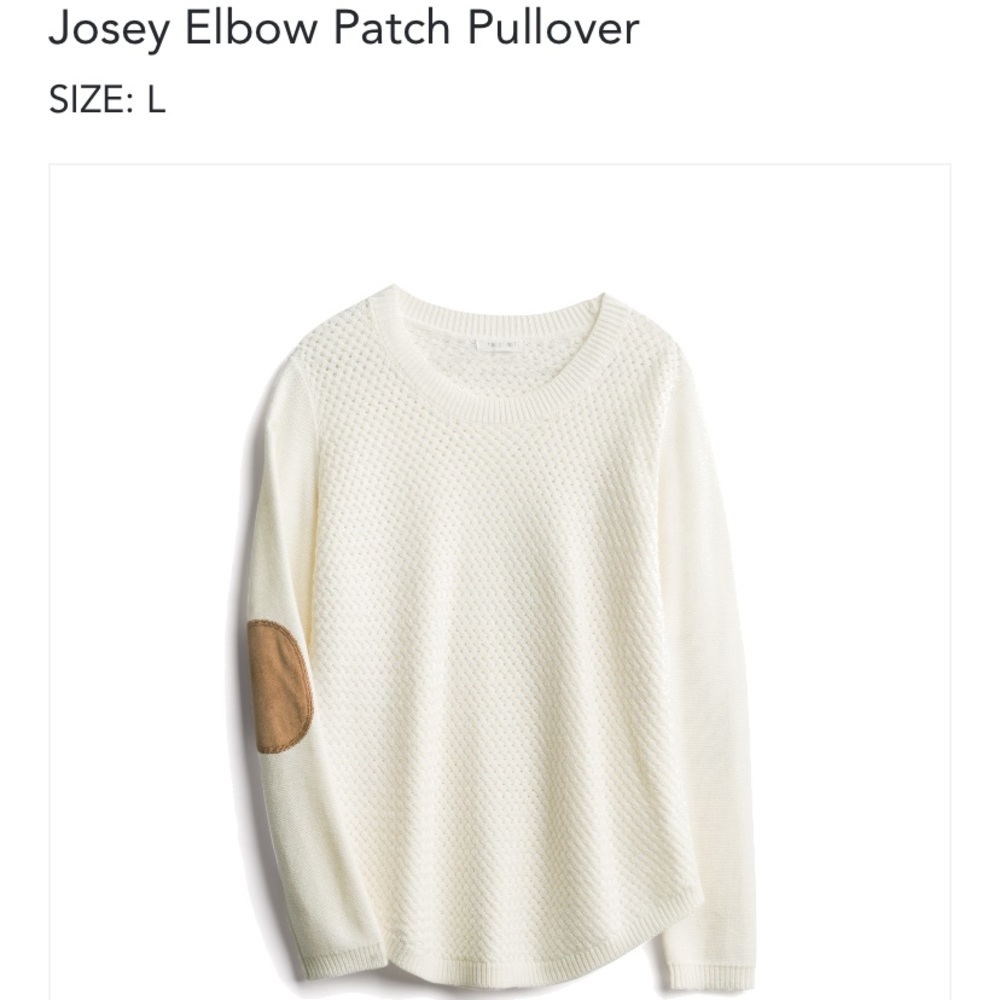Josey Elbow Patch Pullover